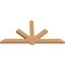 Ekena Millwork Kennewick Timber Gable Bracket, Western Red Cedar, 84"W x 42"H x 3 1/2"D x 5 1/2"F, 12/12 Pitch GBW084X42X0406KEN00SWR - alternate 2